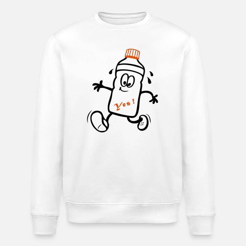 Sportler, Jogger - Stanley/Stella Unisex Bio-Sweatshirt ROLLER - Weiß