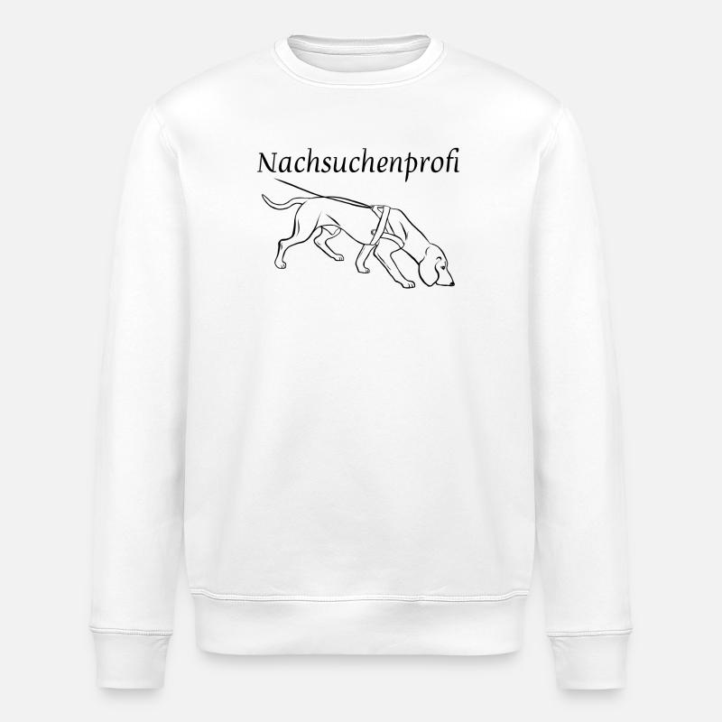 Nachsuchenprofi - Stanley/Stella Unisex Bio-Sweatshirt ROLLER - Weiß