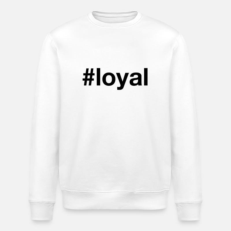 LOYAL - Stanley/Stella ROLLER Unisex Organic Sweatshirt - white