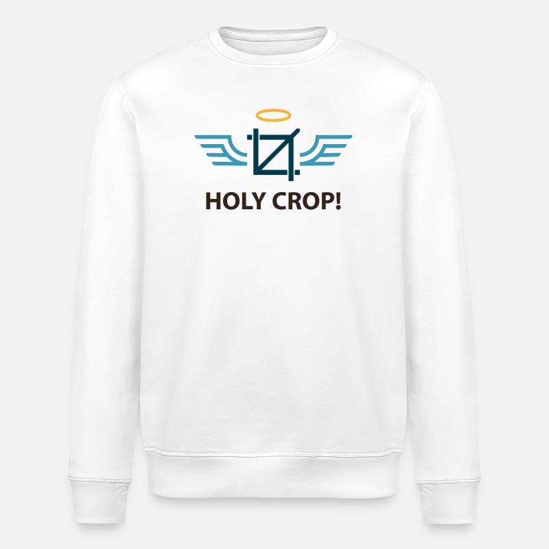Holy Crop - Sweat bio ROLLER Stanley/Stella Unisexe - blanc