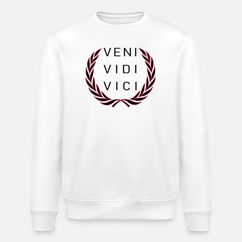 Veni Vidi Vici - Stanley/Stella Unisex Bio-Sweatshirt ROLLER - Weiß
