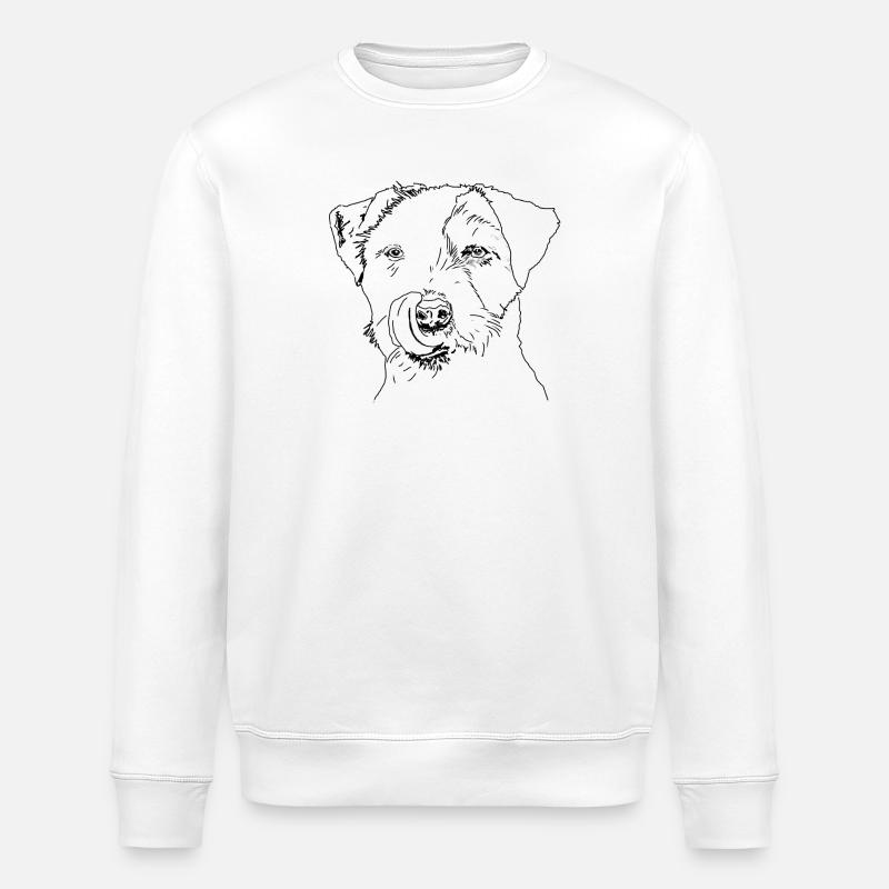 Terrier - Stanley/Stella Unisex Bio-Sweatshirt ROLLER - Weiß
