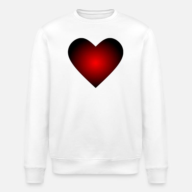 Cadeau Saint-Valentin Saint-Valentin - Sweat bio ROLLER Stanley/Stella Unisexe - blanc