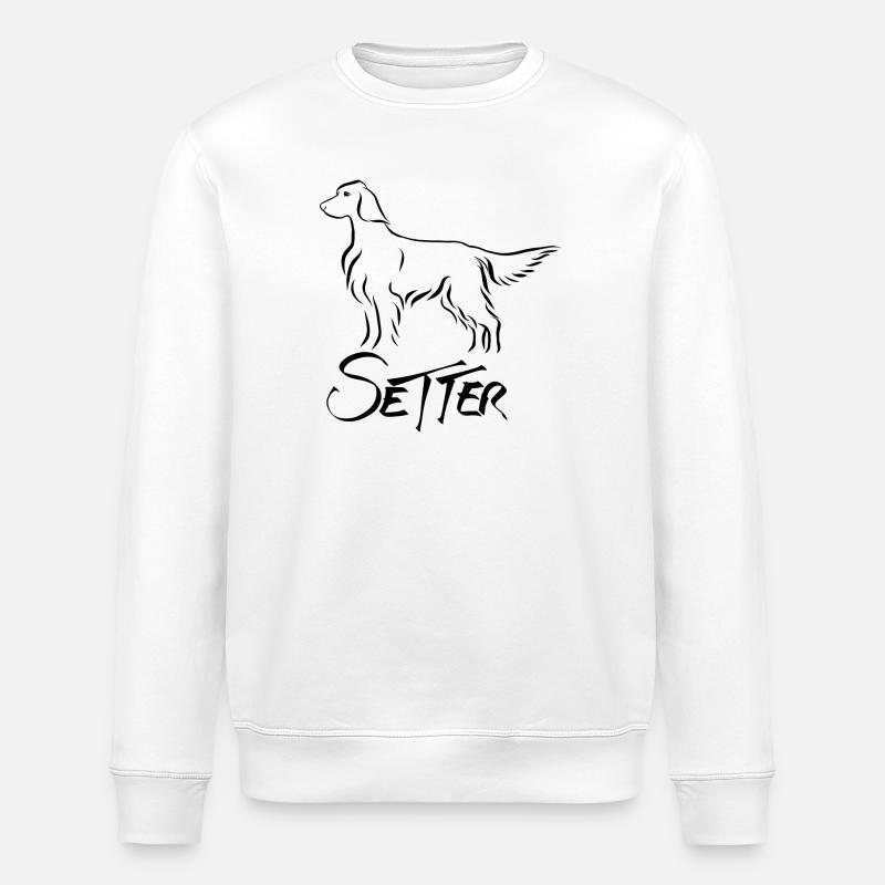 Setter debout - Sweat bio ROLLER Stanley/Stella Unisexe - blanc