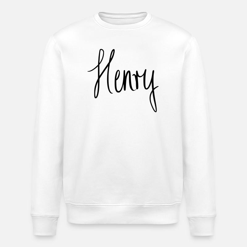 Henry - Stanley/Stella ROLLER Unisex Organic Sweatshirt - white