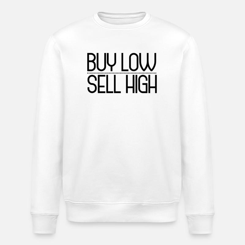 Value Investor - Stanley/Stella Unisex Bio-Sweatshirt ROLLER - Weiß