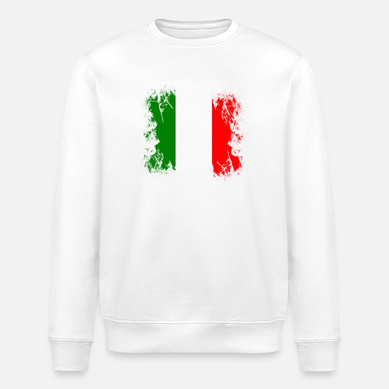Italie - Europe - Sweat bio ROLLER Stanley/Stella Unisexe - blanc
