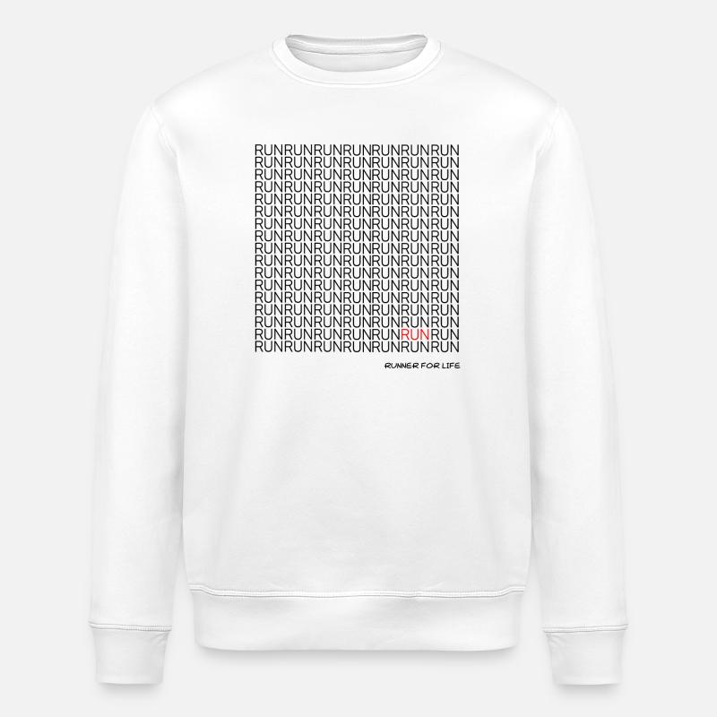 coureur - Sweat bio ROLLER Stanley/Stella Unisexe - blanc