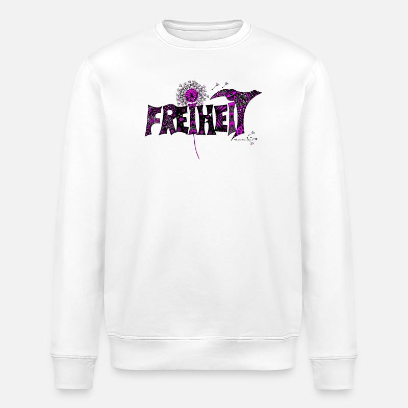 Liberté - Sweat bio ROLLER Stanley/Stella Unisexe - blanc