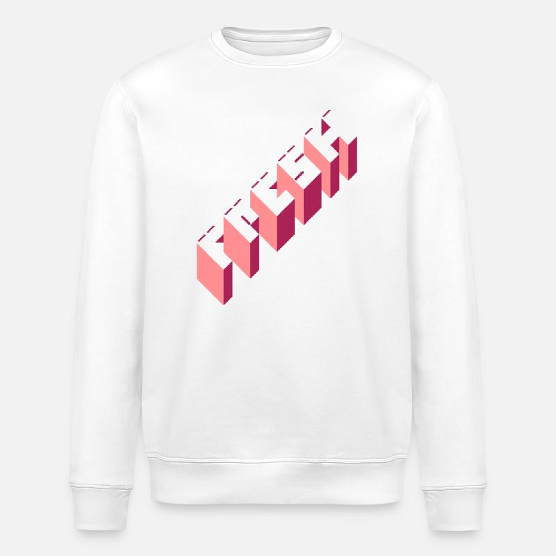 PETSCII fresh - Stanley/Stella Unisex Bio-Sweatshirt ROLLER - Weiß