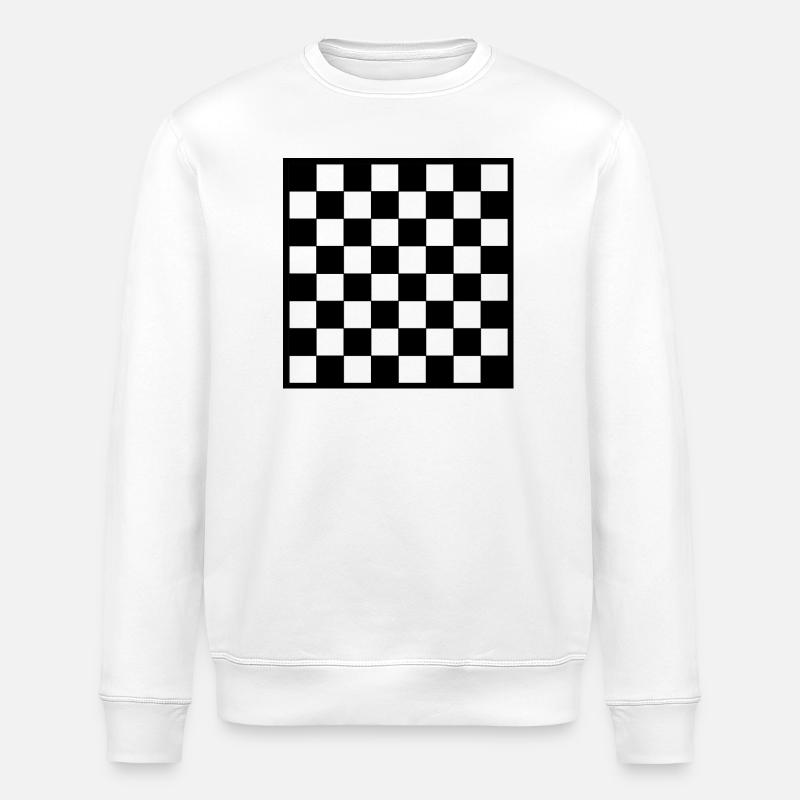 Échecs | échecs - Sweat bio ROLLER Stanley/Stella Unisexe - blanc