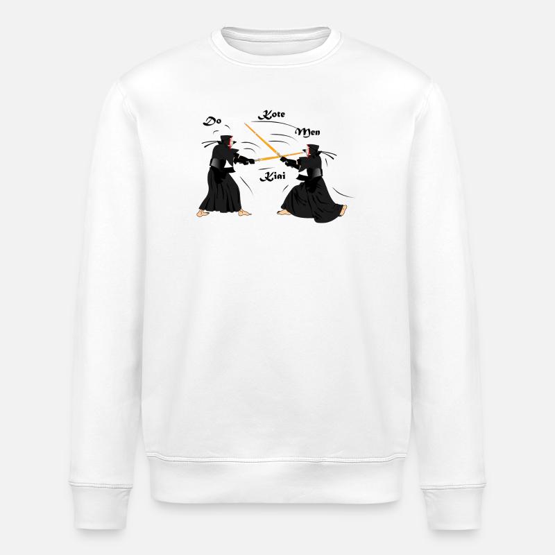 kendo - Stanley/Stella ROLLER Unisex Organic Sweatshirt - white