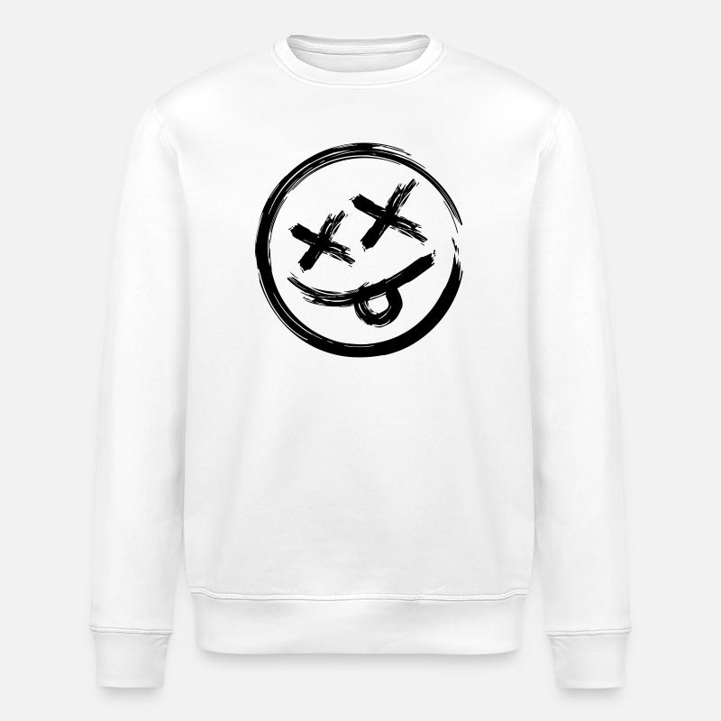 Sourire - Sweat bio ROLLER Stanley/Stella Unisexe - blanc