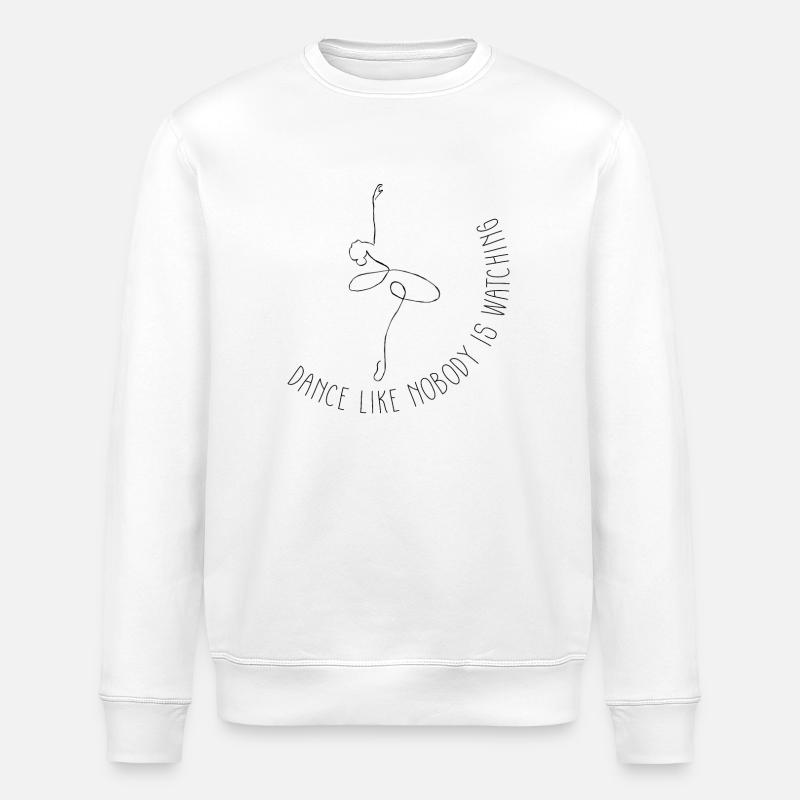 Ballerine danseuse - Sweat bio ROLLER Stanley/Stella Unisexe - blanc