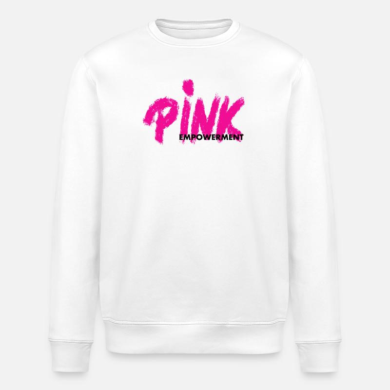 Pink Empowerment - Sweat bio ROLLER Stanley/Stella Unisexe - blanc