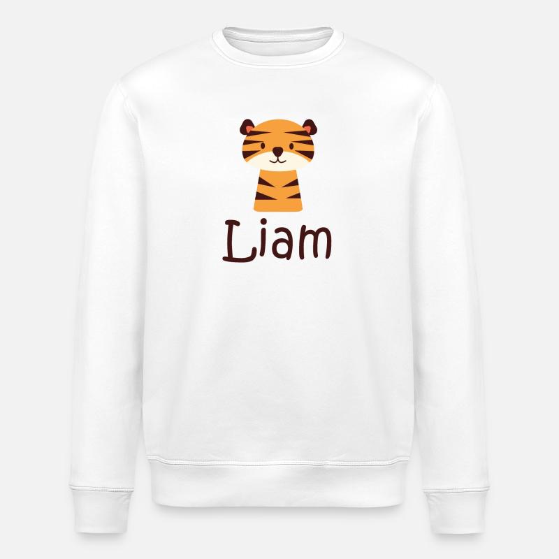 Liam - Stanley/Stella ROLLER Unisex Organic Sweatshirt - white