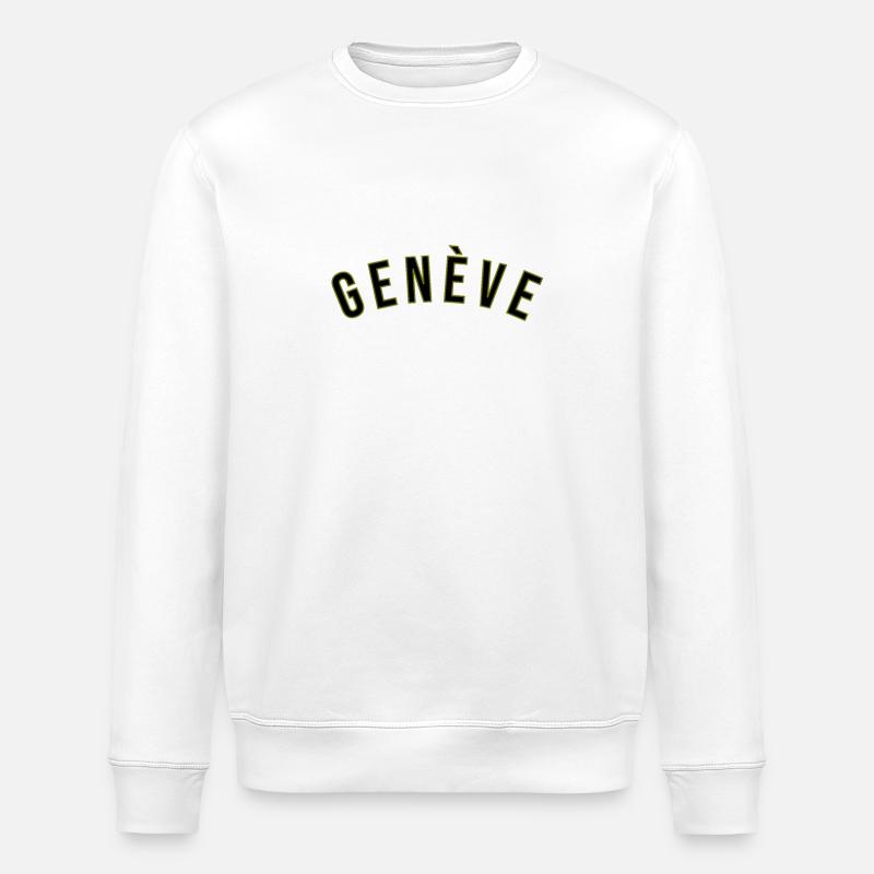 Genf - Stanley/Stella Unisex Bio-Sweatshirt ROLLER - Weiß