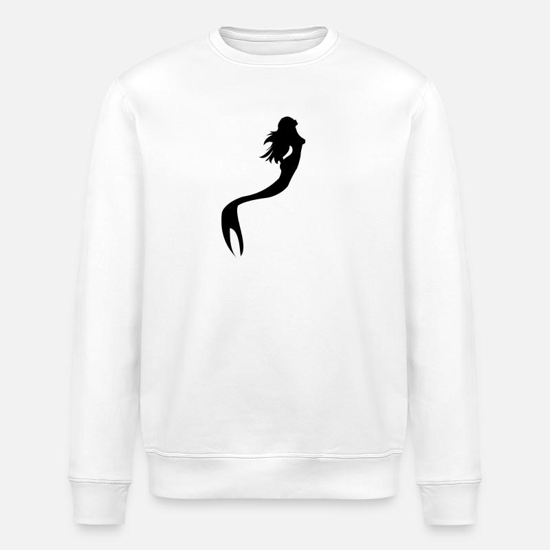 Sirène, sirène - Sweat bio ROLLER Stanley/Stella Unisexe - blanc
