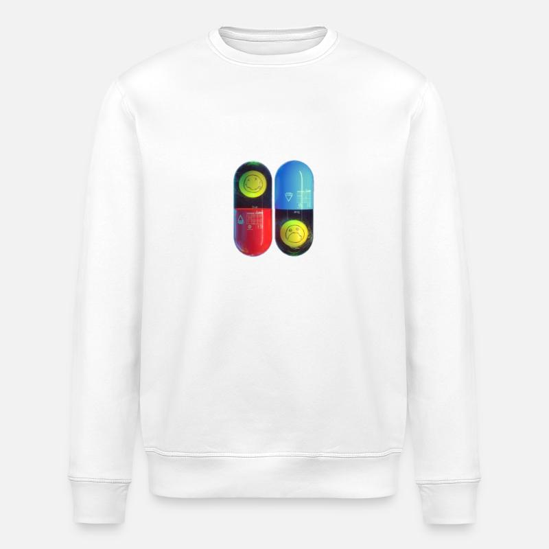 Matrix Nirvana - Stanley/Stella Unisex Bio-Sweatshirt ROLLER - Weiß