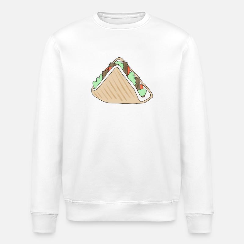 Döner *** vierge - Sweat bio ROLLER Stanley/Stella Unisexe - blanc