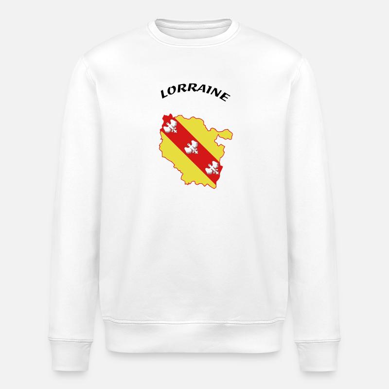 lorraine - Sweat bio ROLLER Stanley/Stella Unisexe - blanc