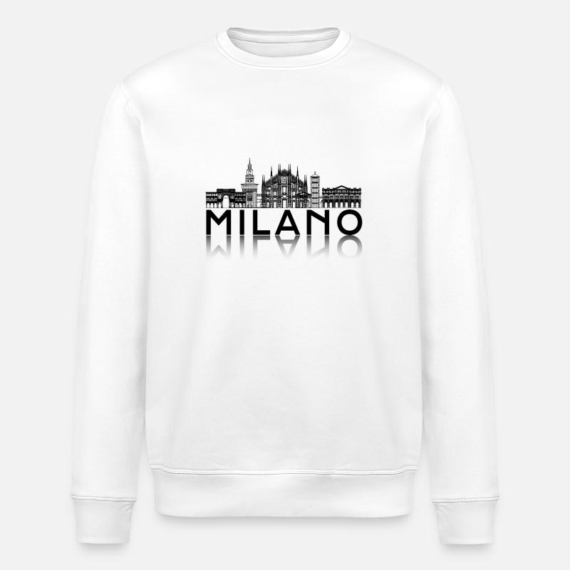 Milan - Sweat bio ROLLER Stanley/Stella Unisexe - blanc
