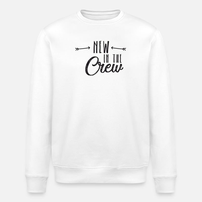 new in the crew - Stanley/Stella Unisex Bio-Sweatshirt ROLLER - Weiß