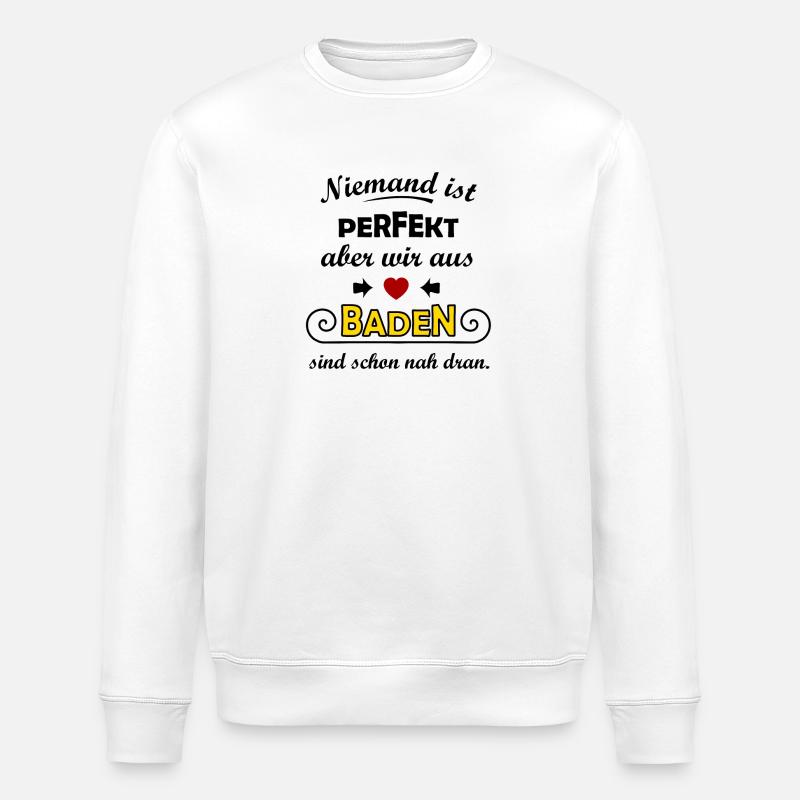 Baden - Stanley/Stella Unisex Bio-Sweatshirt ROLLER - Weiß