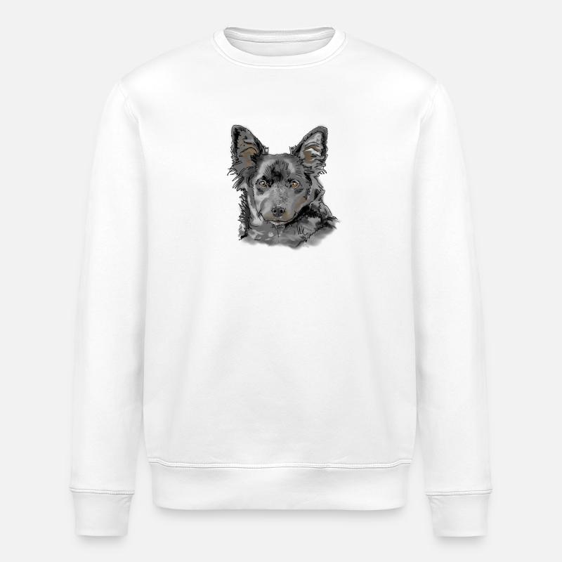 Berger australien - Sweat bio ROLLER Stanley/Stella Unisexe - blanc