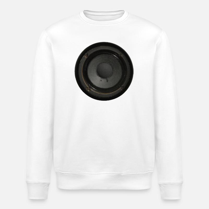 Speaker Box Speaker - Stanley/Stella ROLLER Unisex Organic Sweatshirt - white