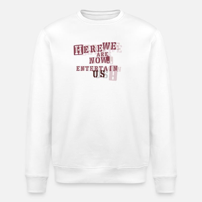 sent l’ adolescent - Sweat bio ROLLER Stanley/Stella Unisexe - blanc
