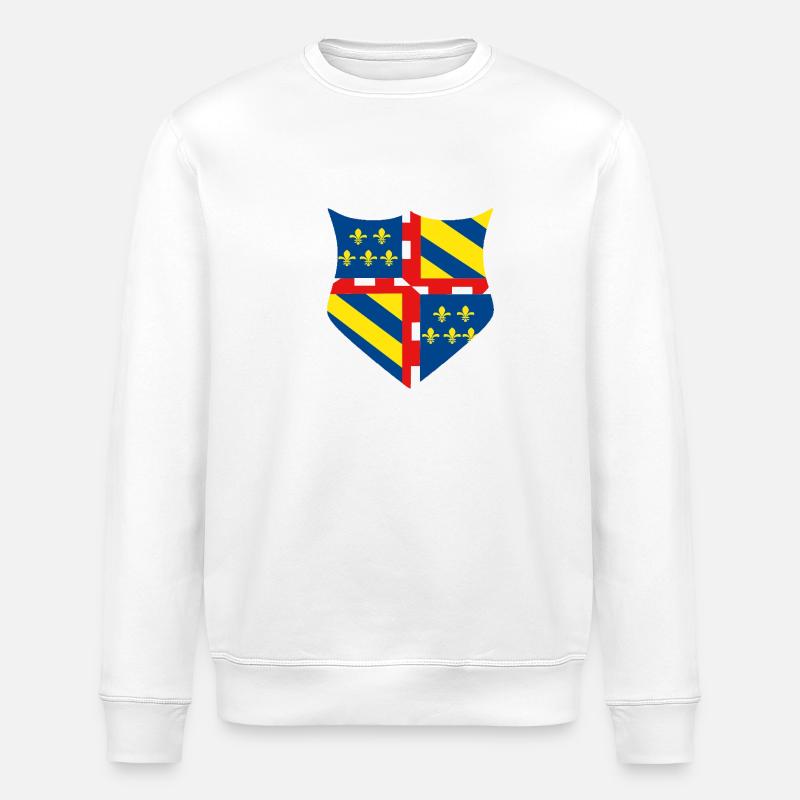 Blason de la bourgogne - Sweat bio ROLLER Stanley/Stella Unisexe - blanc