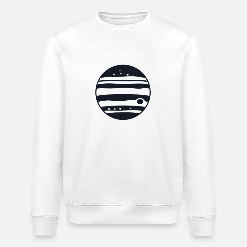 Planet Jupiter - Stanley/Stella Unisex Bio-Sweatshirt ROLLER - Weiß
