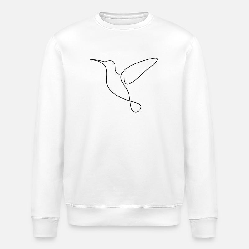 Colibri - Sweat bio ROLLER Stanley/Stella Unisexe - blanc