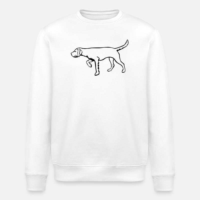 Magyar Vizsla - Stanley/Stella Unisex Bio-Sweatshirt ROLLER - Weiß