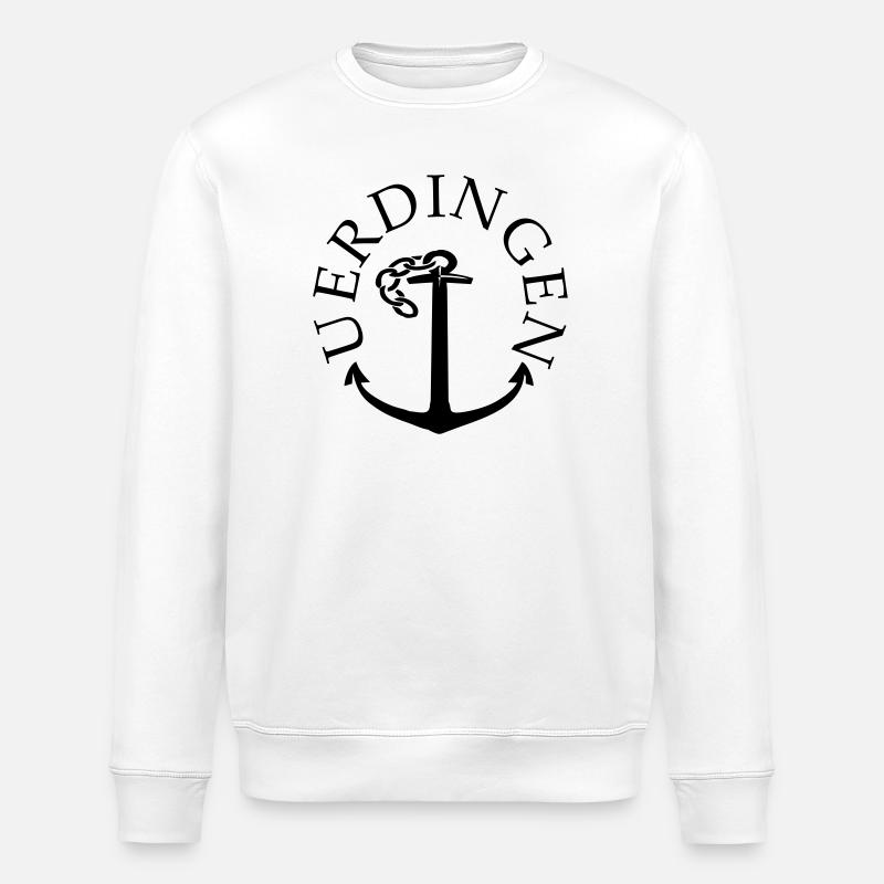 Uerdingen - Stanley/Stella ROLLER Unisex Organic Sweatshirt - white