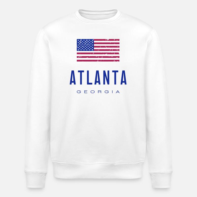Atlanta /// Georgia - Stanley/Stella Unisex Bio-Sweatshirt ROLLER - Weiß