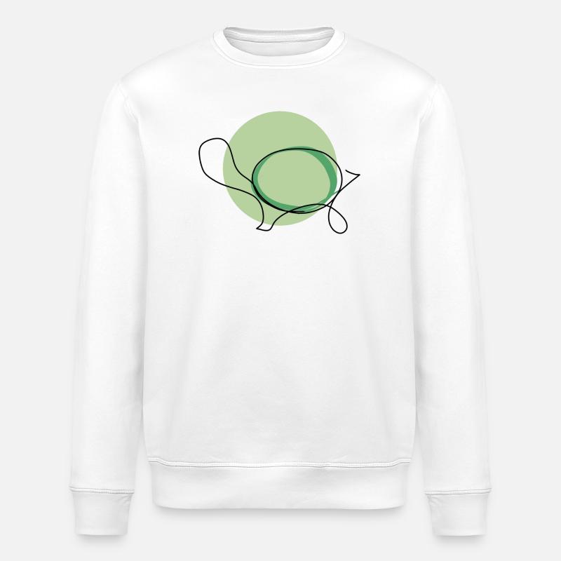 Tortue - Sweat bio ROLLER Stanley/Stella Unisexe - blanc