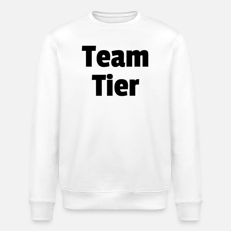 Team Tier - Stanley/Stella Unisex Bio-Sweatshirt ROLLER - Weiß