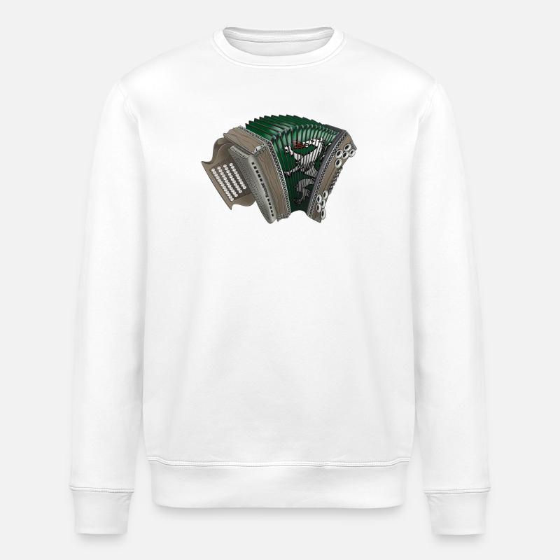 Harmonica de Styrie - Styrie | Ziach ON ! - Sweat bio ROLLER Stanley/Stella Unisexe - blanc