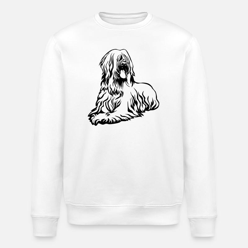 Briard - Sweat bio ROLLER Stanley/Stella Unisexe - blanc