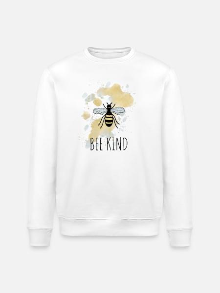 Bee Bee Child - Stanley/Stella ROLLER Unisex Organic Sweatshirt - white