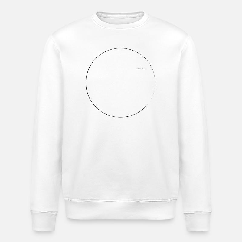 moon - Stanley/Stella Unisex Bio-Sweatshirt ROLLER - Weiß