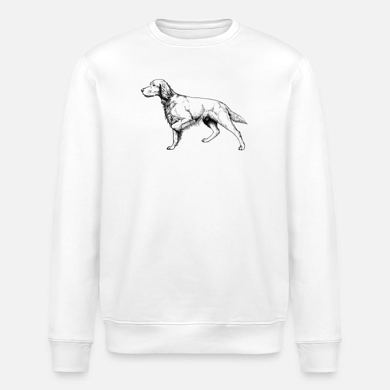 Setter ci-dessus - Sweat bio ROLLER Stanley/Stella Unisexe - blanc