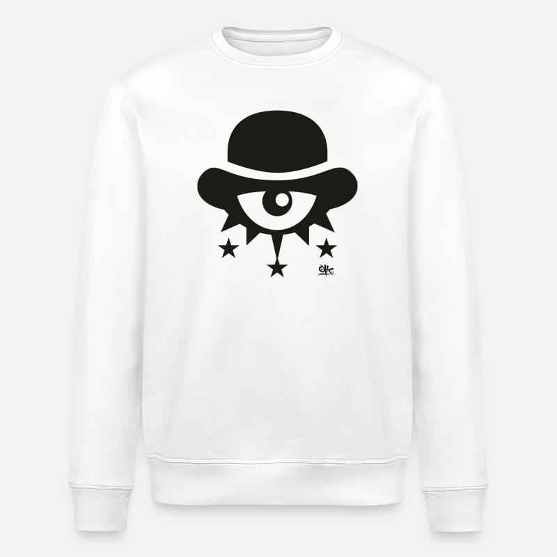Thinkers Club - Sweat bio ROLLER Stanley/Stella Unisexe - blanc