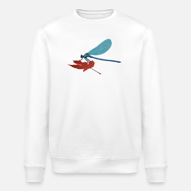 Lilli, la libellule - Sweat bio ROLLER Stanley/Stella Unisexe - blanc