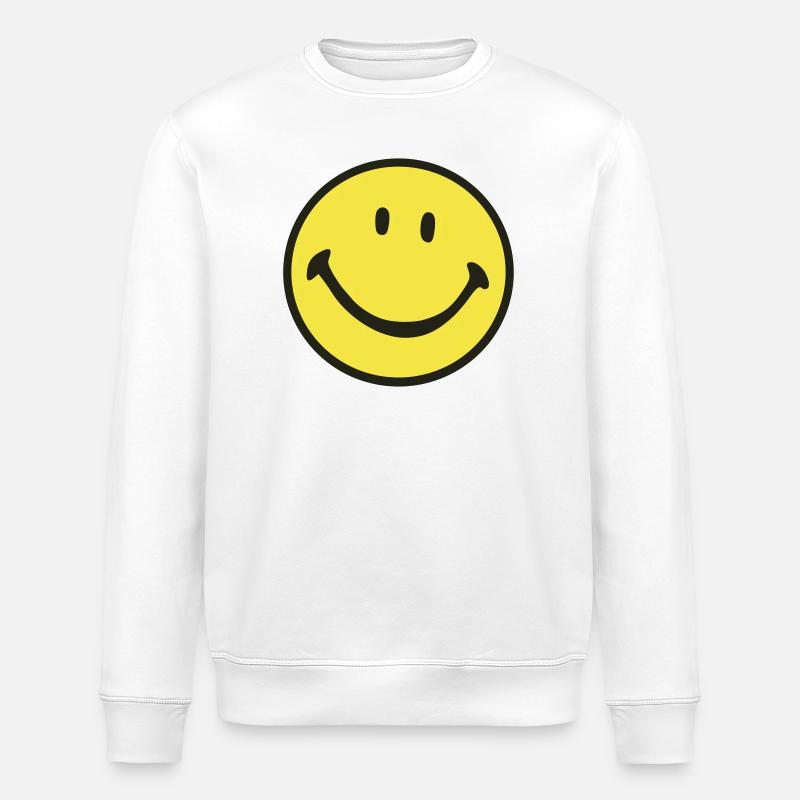 Lächeln - Stanley/Stella Unisex Bio-Sweatshirt ROLLER - Weiß