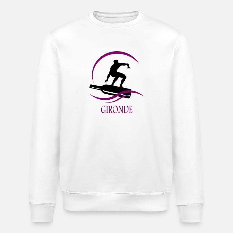 Gironde - Stanley/Stella Unisex Bio-Sweatshirt ROLLER - Weiß