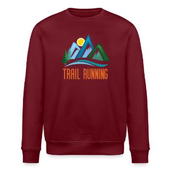 Trail Running - Sweat bio ROLLER Stanley/Stella Unisexe - blanc - Devant - Nik (191cm)