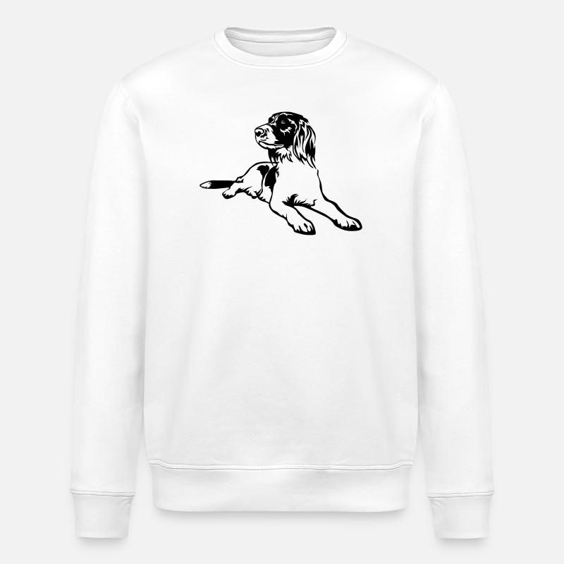 Münsterländer - Sweat bio ROLLER Stanley/Stella Unisexe - blanc